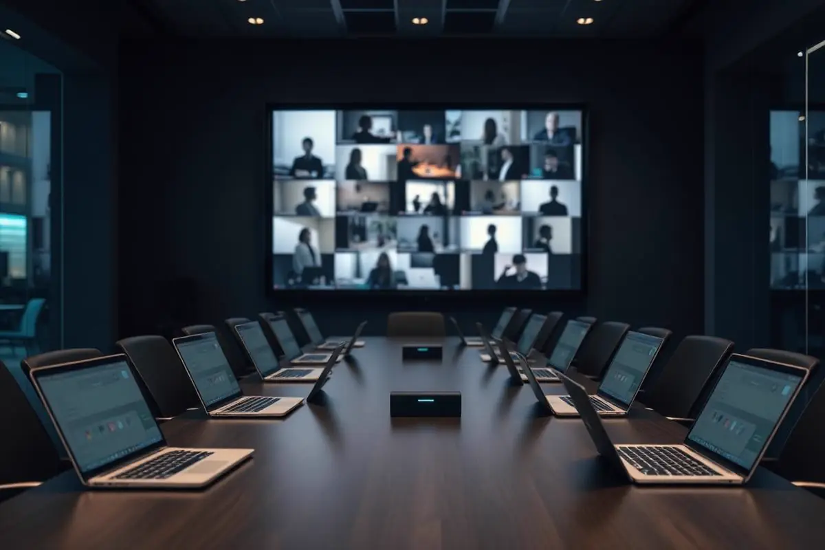 Cloud solutions supporting a hybrid workplace.