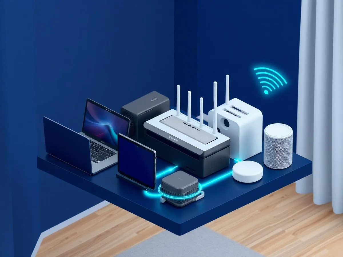 Household devices being supported as one connected ecosystem in a residential setting